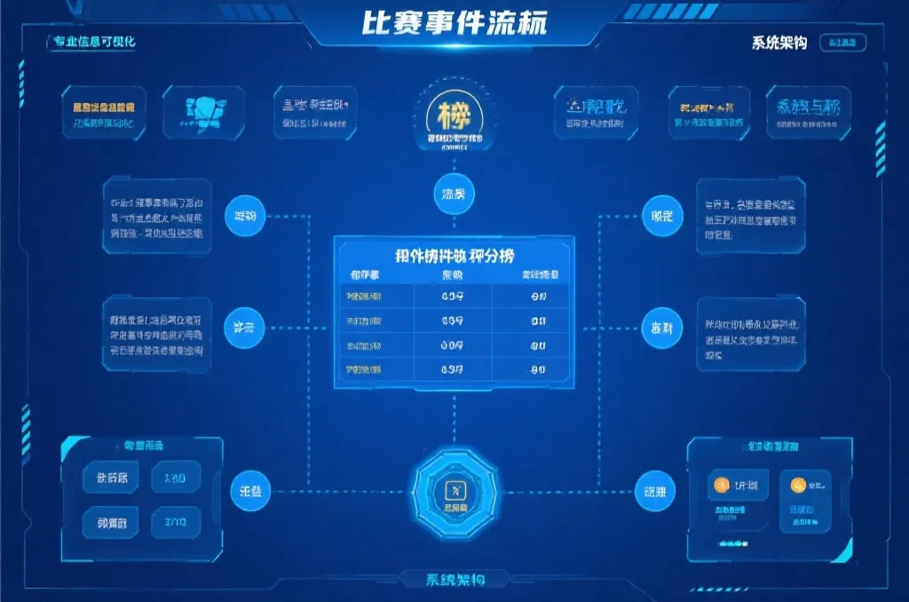 比赛事件流转为积分榜的自动计算流程图